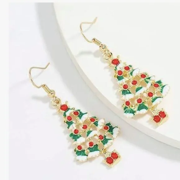 Xmas Dress Up Jewelry Earrings - Picture 4 of 4